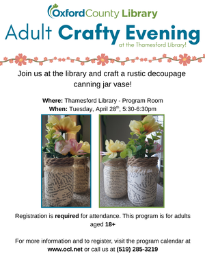 THA - Crafty Evening
